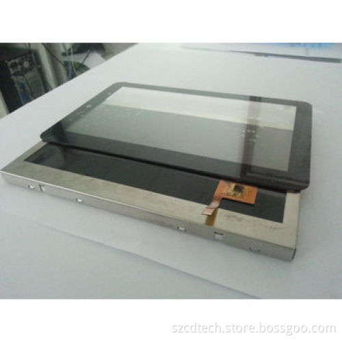 7.0" TFT LCD with P-CAP, LVDS Interface, 1,024*600 Resolution, Supports Operating with Gloves